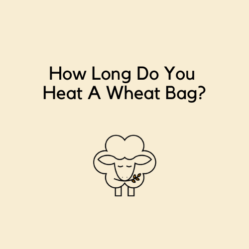 Heating a wheat bag in a microwave