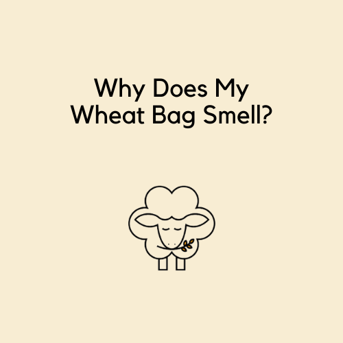 Wheat bag smells bad and burnt