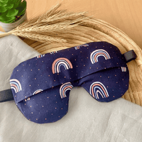 Rainbow Navy - Weighted Eye Mask