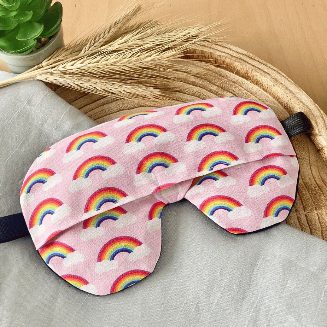 Rainbow Pink - Weighted Eye Mask